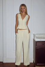 Load image into Gallery viewer, Arla Wide Leg Pants - Butter
