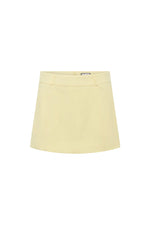 Load image into Gallery viewer, Orla Tailored Mini Skirt - Butter
