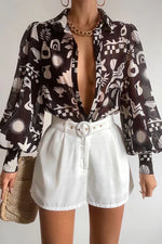 Load image into Gallery viewer, Fleetwood Blouse - Cove Black
