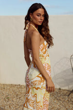 Load image into Gallery viewer, Victoria Knot Top - Tahiti Pink

