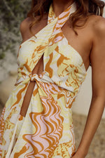 Load image into Gallery viewer, Victoria Knot Top - Tahiti Pink
