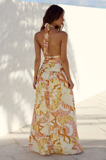 Load image into Gallery viewer, Carla Plunge Maxi Dress - Tahiti Pink
