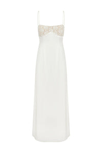 Allula Midi Dress - Ivory