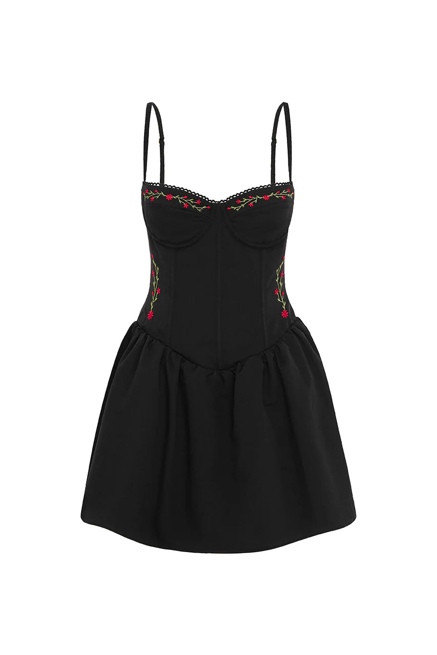 Socora Mini Dress - Black