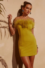 Load image into Gallery viewer, Valentina Mini Dress - Citrus
