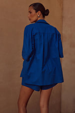 Load image into Gallery viewer, Irena Shirt - Cobalt
