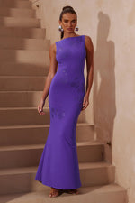 Load image into Gallery viewer, Madoni Maxi Dress - Purple

