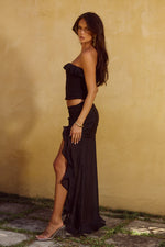 Load image into Gallery viewer, Javiya Maxi Skirt - Black
