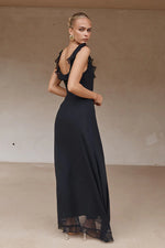 Load image into Gallery viewer, Inayah Maxi Dress - Black
