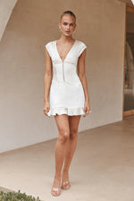 Load image into Gallery viewer, Jozie Mini Dress - Ivory
