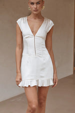 Load image into Gallery viewer, Jozie Mini Dress - Ivory
