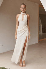 Load image into Gallery viewer, Farelli Maxi Dress - Shell
