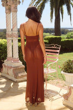 Load image into Gallery viewer, Tisha Maxi Dress - Espresso
