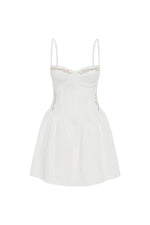 Load image into Gallery viewer, Socora Mini Dress - White
