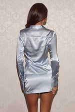 Load image into Gallery viewer, Hartley Fitted Collared Shirt - Mist
