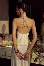 Load image into Gallery viewer, Frances Halter Sequin Top - Pearl
