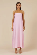 Load image into Gallery viewer, Saphira Maxi Dress - Bubblegum
