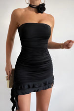 Load image into Gallery viewer, Miranda Mini Dress - Black

