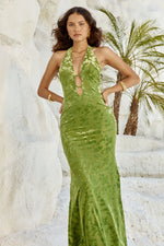 Load image into Gallery viewer, Limealina Maxi Dress - Apple

