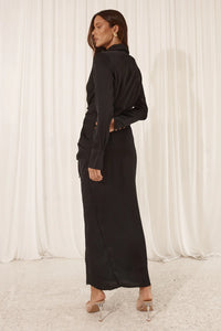 Ruby Midi Dress - Black
