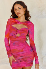 Load image into Gallery viewer, Neave Mini Dress - Sangria
