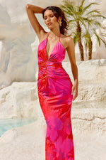 Load image into Gallery viewer, Arquette Maxi Dress - Sangria
