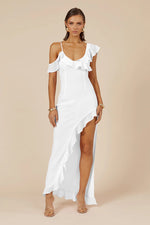 Load image into Gallery viewer, Vacanza Maxi Dress - White
