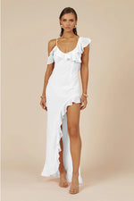 Load image into Gallery viewer, Vacanza Maxi Dress - White
