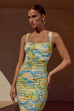 Load image into Gallery viewer, Vivian Maxi Dress - Anacapri Lemon
