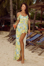 Load image into Gallery viewer, Vacanza Maxi Dress - Anacapri Lemon
