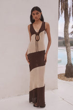 Load image into Gallery viewer, Julie Maxi Dress - Chocolate
