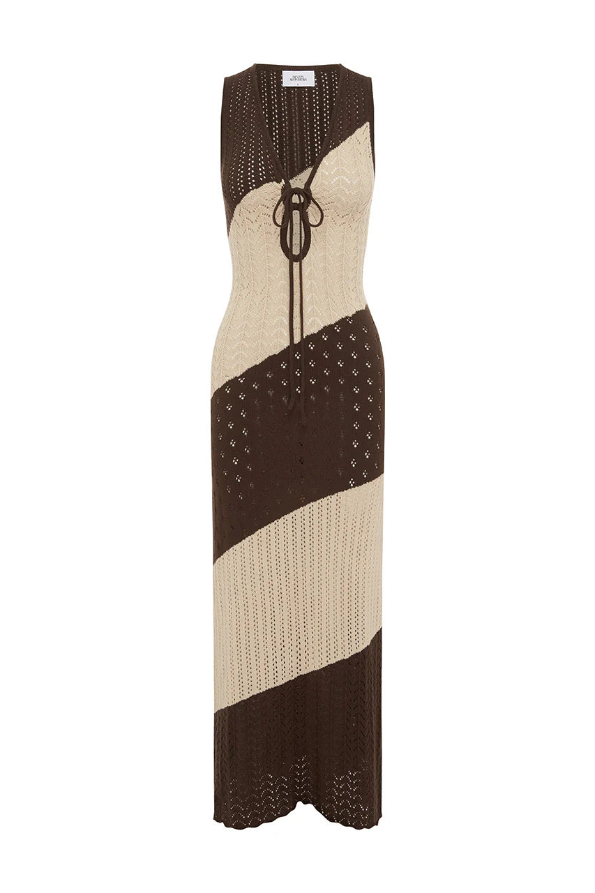 Julie Maxi Dress - Chocolate