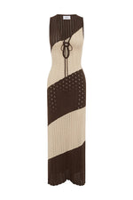 Load image into Gallery viewer, Julie Maxi Dress - Chocolate
