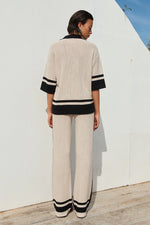 Load image into Gallery viewer, Bianki Pant - Sand/Black
