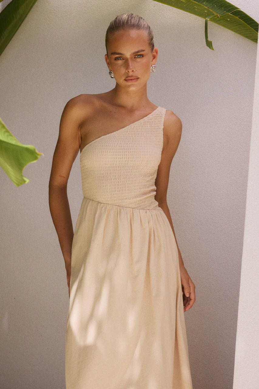 Eugenie Maxi Dress - Sand