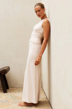 Load image into Gallery viewer, Anita Boat Neck Maxi Dress - Cream
