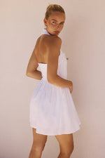 Load image into Gallery viewer, Solara Mini Dress - White
