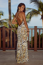 Load image into Gallery viewer, Aminah Maxi Dress - Kantina Print
