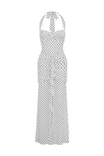 Load image into Gallery viewer, Tallula Maxi Dress - White Polka
