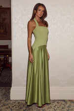 Load image into Gallery viewer, Odina Square Neck Maxi Dress - Palm
