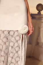 Load image into Gallery viewer, Avalon Strapless Maxi Dress - White
