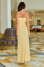 Load image into Gallery viewer, Emmeline Corset Maxi Dress - Butter
