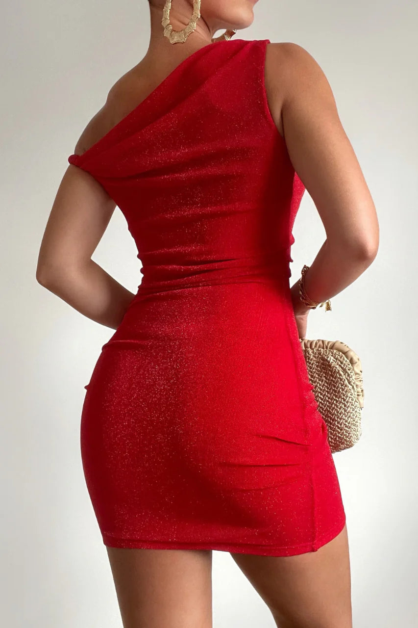 Chyna Mini Dress - Red