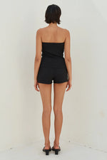 Load image into Gallery viewer, Winifred Strapless Top - Black
