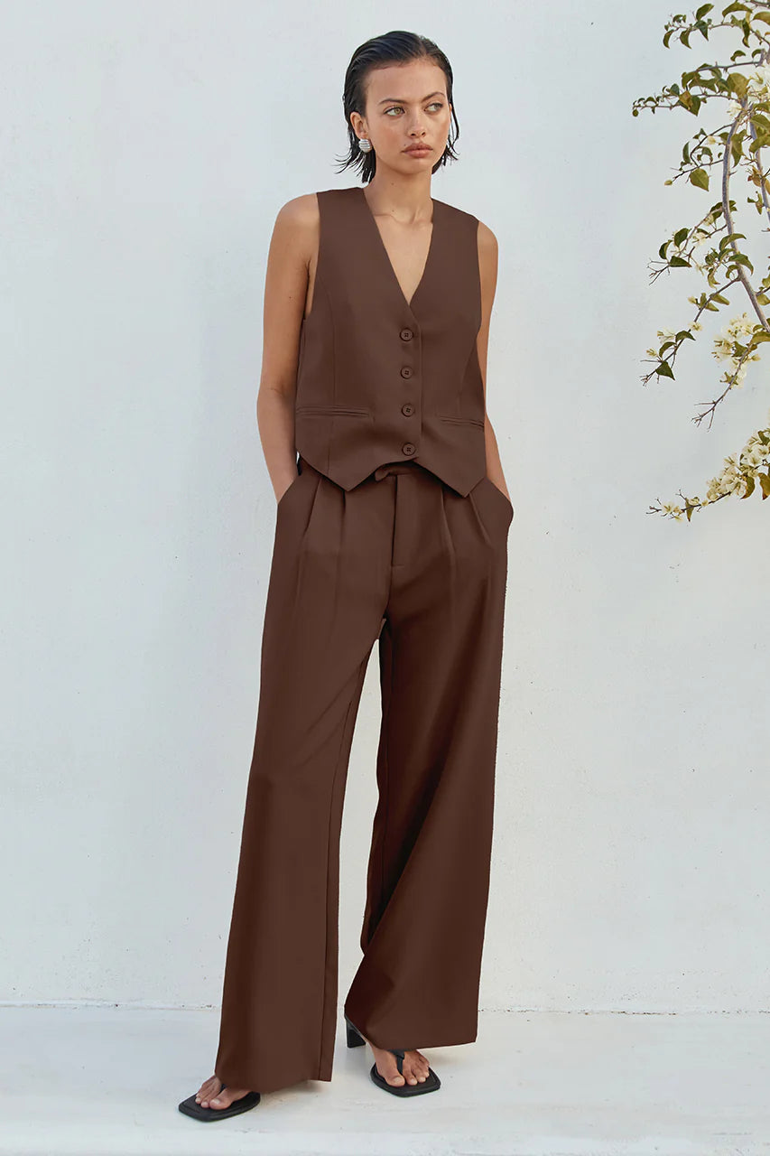 Winslet Pant - Chocolate