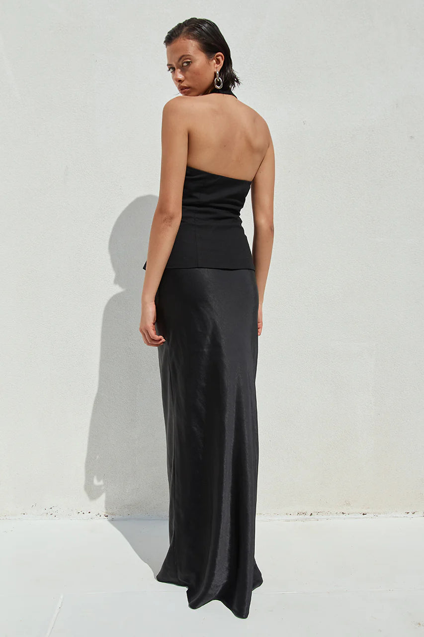 Elindra Maxi Skirt - Black