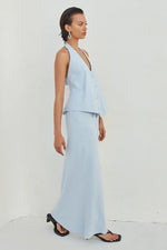 Load image into Gallery viewer, Brioni Maxi Skirt - Sky Blue
