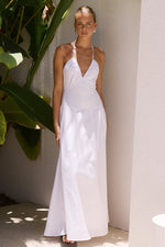 Load image into Gallery viewer, Brionni Maxi Dress - White
