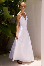 Load image into Gallery viewer, Brionni Maxi Dress - White
