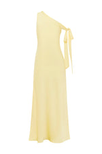 Load image into Gallery viewer, Viola One Shoulder Maxi Dress - Buttermilk
